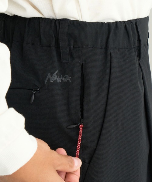 NANGA(ナンガ)の「DotAir COMFY TUCK TAPERED PANTS/ドットエアコンフィー タック テーパードパンツ(その他パンツ・メンズ・カーキ/ブラック系その他/ベージュ・S/M/L/XL)」の9枚目の写真
