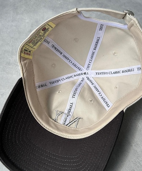 ムラサキスポーツ（ムラサキスポーツ）の「TESTIFY/テスティファイ キャップ Squere Logo Cap CW-10847（キャップ・メンズ・チャコールグレー/グリーン/マルーン・FREE）」の12枚目の写真