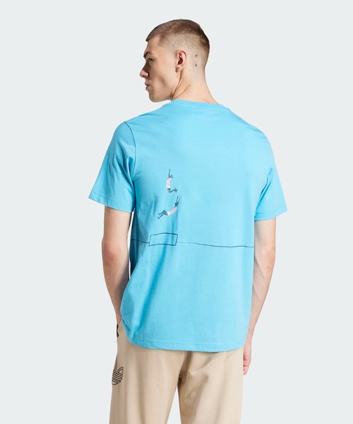 adidas 半袖Tシャツ 水色 セール】アディダス オリジナルス 半袖Tシャツ / アディダス