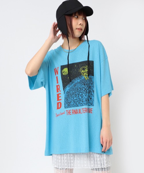 セール】M2445 ウチュウジンBIG T（Tシャツ/カットソー