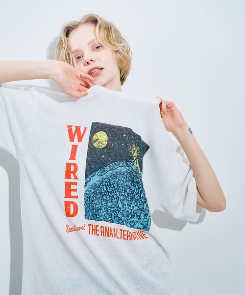 RNA　宇宙人BIGＴ　アールエヌエー M2445 宇宙人BIG T(M ホワイト): トップス - RNA ONLINE STORE
