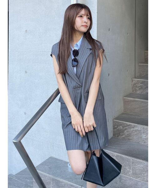 MURUA（ムルーア）の「ワンハンドル2wayバッグ（ハンドバッグ・レディース・ブラック/シルバー・FREE）」の19枚目の写真