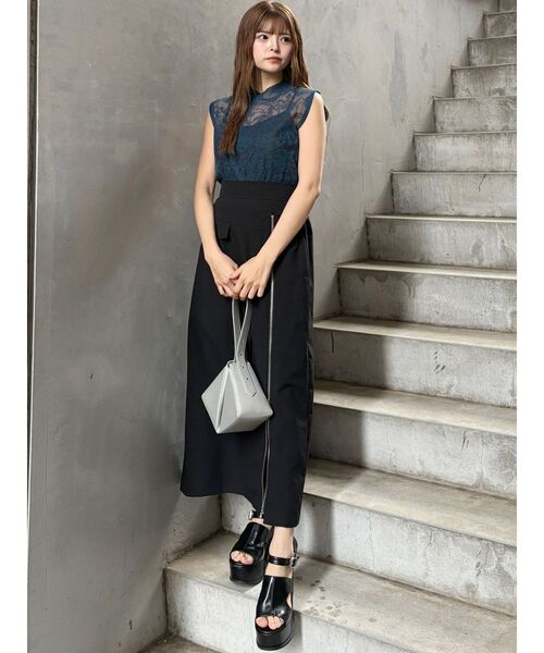 MURUA（ムルーア）の「ワンハンドル2wayバッグ（ハンドバッグ・レディース・ブラック/シルバー・FREE）」の18枚目の写真