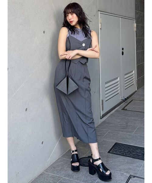 MURUA（ムルーア）の「ワンハンドル2wayバッグ（ハンドバッグ・レディース・ブラック/シルバー・FREE）」の13枚目の写真