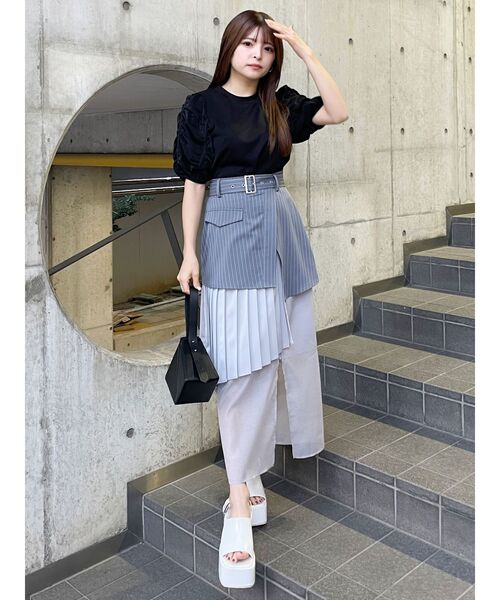 MURUA（ムルーア）の「ワンハンドル2wayバッグ（ハンドバッグ・レディース・ブラック/シルバー・FREE）」の12枚目の写真