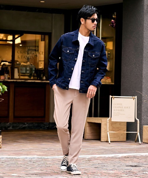 HANES(ヘインズ)の「『Hanes/ヘインズ』デニムジャケット(デニムジャケット・メンズ・ブルー/ネイビー・L/LL/M)」の15枚目の写真