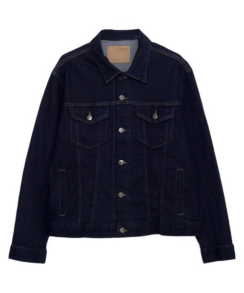 HANES(ヘインズ)の「『Hanes/ヘインズ』デニムジャケット(デニムジャケット・メンズ・ブルー/ネイビー・L/LL/M)」の3枚目の写真