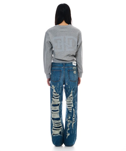 BEEDEN(ビーデン)の「BEEDEN BASIC SWEAT(スウェット・レディース・ネイビー/グレー・FREE)」の17枚目の写真