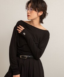 NOLLEY’S | 【MAQWEL/マクウェル】ソフトタッチスラブロンT(Tシャツ/カットソー)