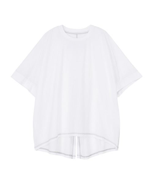 ZUCCa（ズッカ）の「ステッチジャージィー / Tシャツ / S（Tシャツ/カットソー・レディース・イエロー/ネイビー/ホワイト/ベージュ/ブラック・M size）」の11枚目の写真