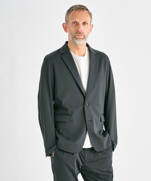 もっと猛暑から解放/ライトマットジャージーシェイプジャケット