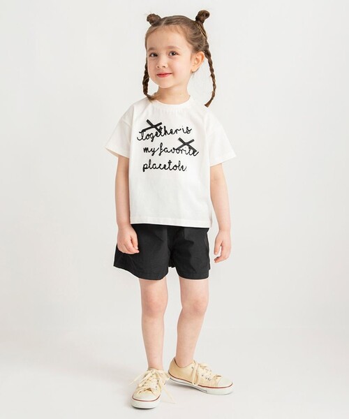 BRANSHES（ブランシェス）の「【水陸両用/撥水加工】ショートパンツ（その他パンツ・キッズ・カラフル/ブラック/アイボリー/ラベンダー・100/120/140/150/130/90/110/80）」の18枚目の写真