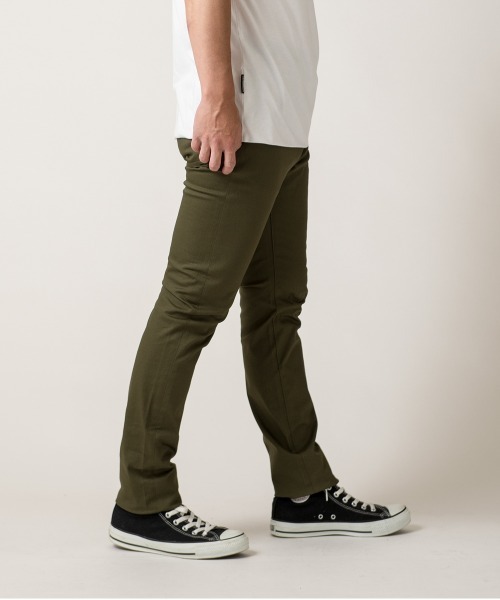 Buffalo Bobs（バッファローボブズ）の「【ZOZO限定】NAPOLI(ナポリ)テーパードスキニー5ポケットパンツ（その他パンツ・メンズ・ブラウン/ベージュ/オリーブ/ブラック・マルチサイズ）」の21枚目の写真
