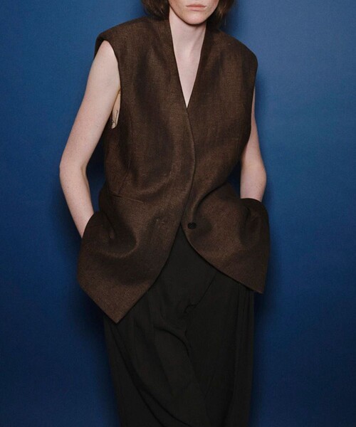 TODAYFUL（トゥデイフル）の「【TODAYFUL/トゥデイフル】Twill Wide Trousers/ツイルワイドトラウザーズパンツ（スラックス・レディース・ブラック/ベージュ/オリーブ・36/38）」の11枚目の写真