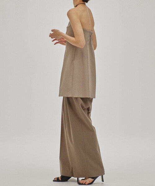 TODAYFUL（トゥデイフル）の「【TODAYFUL/トゥデイフル】Twill Wide Trousers/ツイルワイドトラウザーズパンツ（スラックス・レディース・ブラック/ベージュ/オリーブ・36/38）」の15枚目の写真