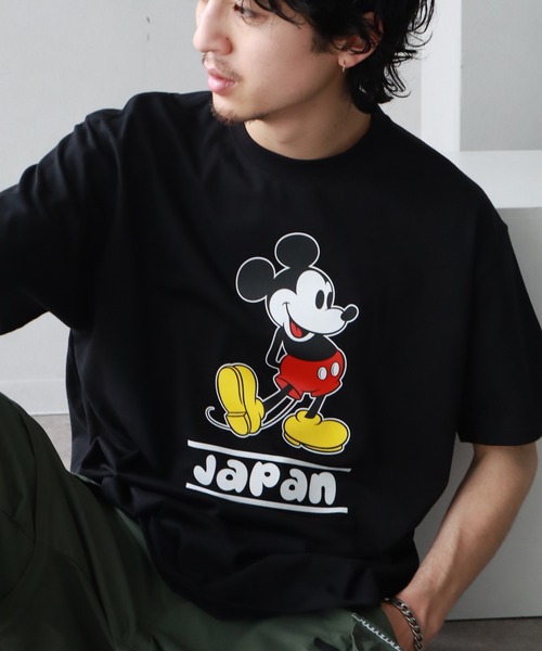 ☆新品希少【JALディズニーコラボ】ミッキーミニーTシャツ2枚セット/ペア/古着 Disney - ディズニーリゾート ミッキー ミニー Tシャツ 2枚