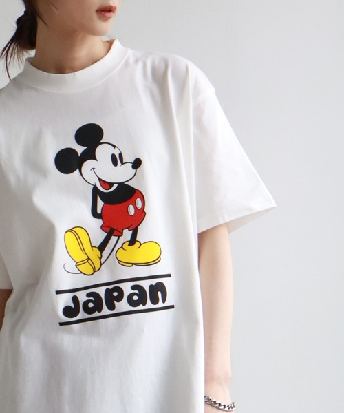 セール】【Disney/ディズニー】ミッキー・ミニー キャラクター半袖T