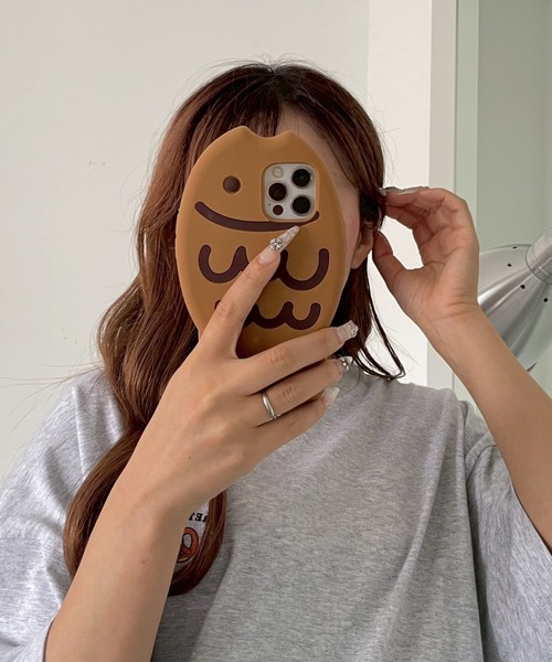 WEGO(ウィゴー)の「WEGO/ぺたんこたいやきiphoneケース(スマホケース/カバー・レディース・その他2/その他1・FREE)」の4枚目の写真