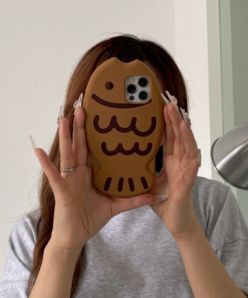 WEGO(ウィゴー)の「WEGO/ぺたんこたいやきiphoneケース(スマホケース/カバー・レディース・その他2/その他1・FREE)」の5枚目の写真