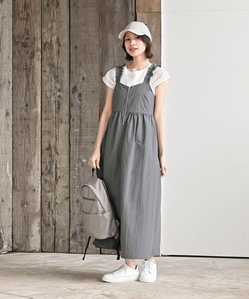 Rady♡スタジャンスカートセットアップ(インナーパンツ付き) 最新作！ ティアードスカートセットアップ（インナーパンツ付き