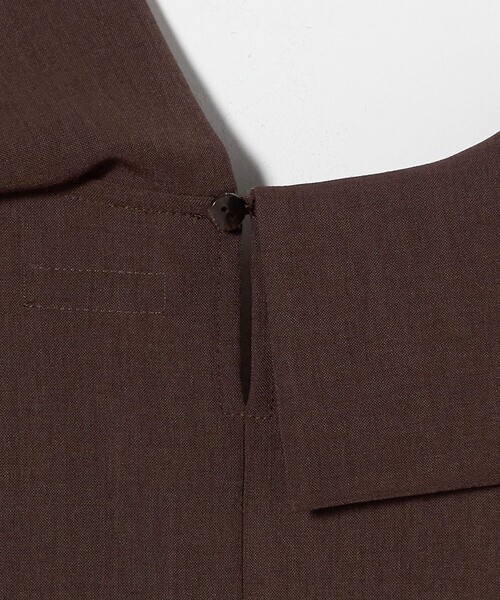 Steven Alan(スティーブンアラン)の「<Steven Alan>ノースリーブ カラー ブラウス(シャツ/ブラウス・レディース・ダークブラウン/ブラック・S/M)」の15枚目の写真