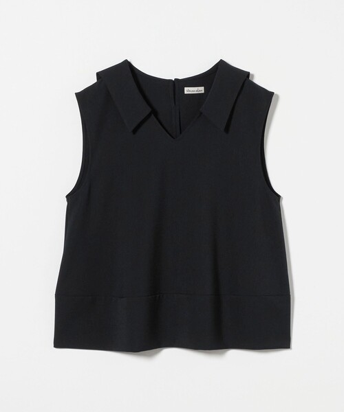 Steven Alan(スティーブンアラン)の「<Steven Alan>ノースリーブ カラー ブラウス(シャツ/ブラウス・レディース・ダークブラウン/ブラック・S/M)」の17枚目の写真