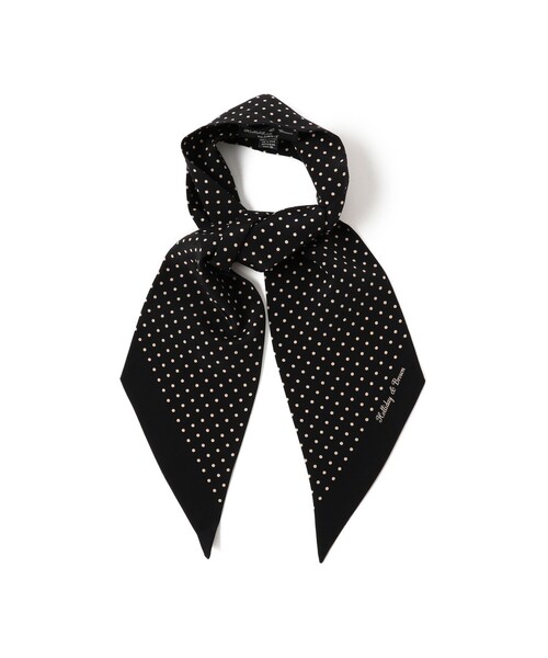 Holliday & Brown / シルク ドット柄 スカーフ（マフラー）｜BEAMS F