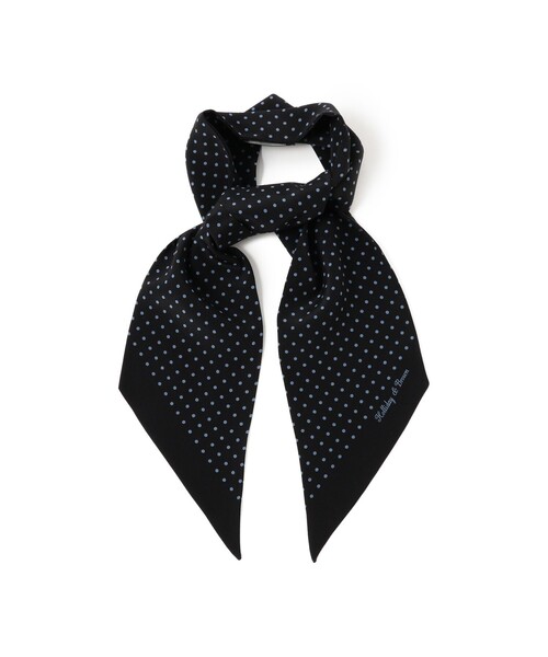 Holliday & Brown / シルク ドット柄 スカーフ（マフラー）｜BEAMS F