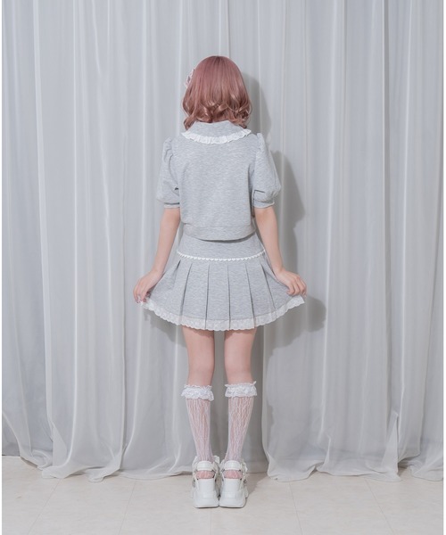 Honey Cinnamon（ハニーシナモン）の「コットンレースハーフジップ