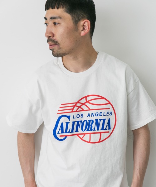 Sloppy Supply（スラッピーサプライ）の「『別注』SLOPPY SUPPLY×DOORS　CALIFORNIA T-SHIRTS（Tシャツ/カットソー・メンズ・ホワイト/ブラック・X-LARGE/LARGE）」の3枚目の写真