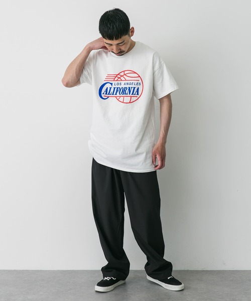 Sloppy Supply（スラッピーサプライ）の「『別注』SLOPPY SUPPLY×DOORS　CALIFORNIA T-SHIRTS（Tシャツ/カットソー・メンズ・ホワイト/ブラック・X-LARGE/LARGE）」の7枚目の写真