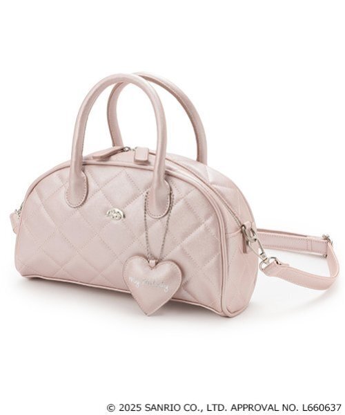 LOVETOXIC(ラブトキシック)の「【マイメロディ・クロミ】ミニボストンショルダー(ショルダーバッグ・キッズ・ピンク/ブラック・F)」の12枚目の写真