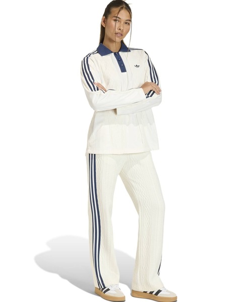 美品●adidas KNIT アディダス ニット クラシック トラック パンツ adidas KNIT CLASSIC TP / アディダス ニット クラシック トラック