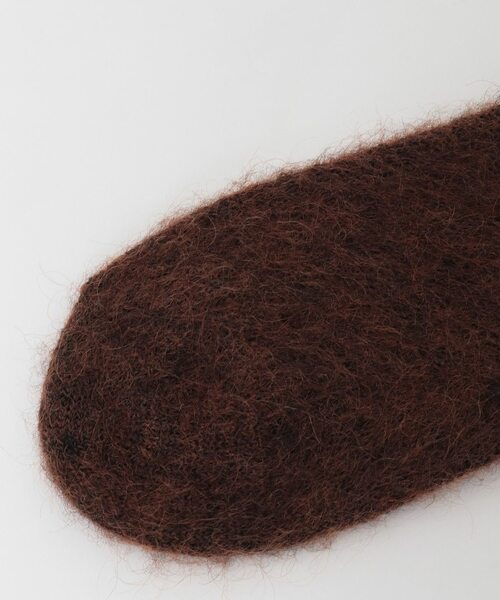 martinique（マルティニーク）の「【MARCOMONDE/マルコモンド】mohair socks for women（一部別注カラー）（ソックス/靴下・レディース・ネイビー/ホワイト/ダークブラウン・FREE）」の9枚目の写真
