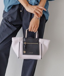 BAYFLOW | [500mlペットボトルも入る]ポケット付きボンディングショルダー(ショルダーバッグ)