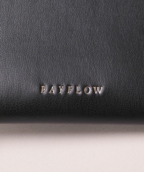 BAYFLOW（ベイフロー）の「[500mlペットボトルも入る]ポケット付きボンディングショルダー（ショルダーバッグ・レディース・グレー/ホワイト/ライトブルー/ブラック/イエロー・FREE）」の15枚目の写真