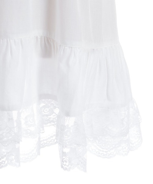 axes femme（アクシーズファム）の「ボリュームフリルチュニック（チュニック・レディース・ホワイト/ブラック・FREE）」の8枚目の写真