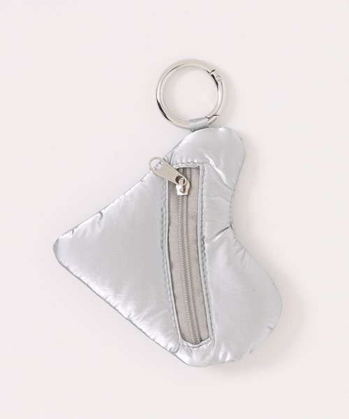 プラチナ　チャーム Lattice×CIAOPANIC】ハートミニポーチチャーム（キーホルダー