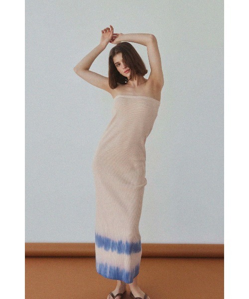 ALEXIA STAM Rib Bare Top Dress Sサイズ　完売品 Rib Bare Top Dress | ALEXIA STAM
