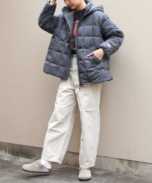 DANTON/ダントン ダウンフーデッドジャケット MIDDLE DOWN HOODJACKET