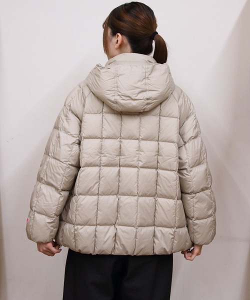 DANTON(ダントン)の「DANTON/ダントン ダウンフーデッドジャケット MIDDLE DOWN HOODJACKET DT-A0567 NRP(ダウンジャケット/コート・レディース・グレー/ブラック/ライトベージュ・M)」の20枚目の写真