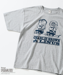 PEANUTS×SPORTS WEAR by relume 別注 プリント Tシャツ