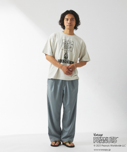 Vintage PEANUTS（ビンテージピーナッツ）の「PEANUTS×SPORTS WEAR by relume 別注 プリント Tシャツ（Tシャツ/カットソー・メンズ・グレー/レッド/アイボリー/ブルー系その他・MEDIUM/LARGE/X-LARGE）」の20枚目の写真