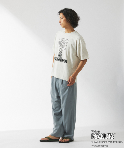 Vintage PEANUTS（ビンテージピーナッツ）の「PEANUTS×SPORTS WEAR by relume 別注 プリント Tシャツ（Tシャツ/カットソー・メンズ・グレー/レッド/アイボリー/ブルー系その他・MEDIUM/LARGE/X-LARGE）」の18枚目の写真