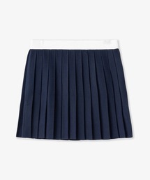 プリーツ ストレッチニット スカート