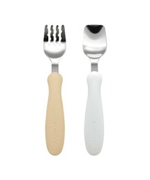 EDISONmama（エジソンママ）の「EDISONmama エジソンママ フォーク＆スプーン ケース付き（カトラリー）」