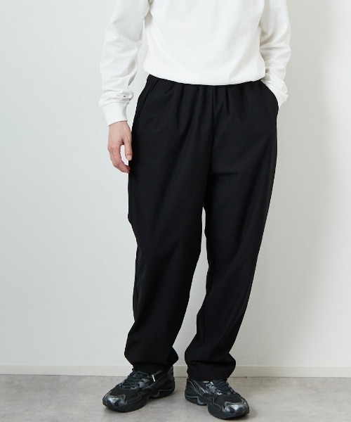 25ss STILL BY HAND PT05251 テーパードパンツ パンツ 25SS》【STILL BY HAND】TAPERED JERSEY PANTS スティルバイ