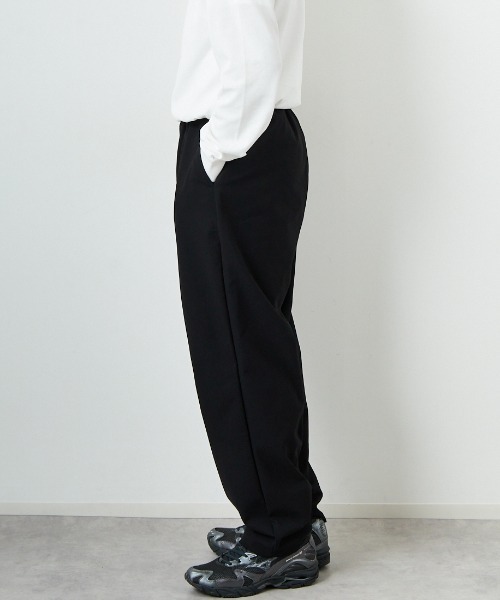 STILL BY HAND（スティルバイハンド）の「[STILL BY HAND/スティルバイハンド] 別注 スリムテーパードパンツ（その他パンツ・メンズ・ブラック/オリーブ・44/46/48）」の19枚目の写真