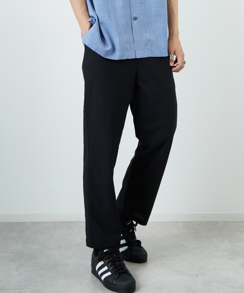 STILL BY HAND（スティルバイハンド）の「[STILL BY HAND/スティルバイハンド] 別注 スリムテーパードパンツ（その他パンツ・メンズ・ブラック/オリーブ・44/46/48）」の6枚目の写真