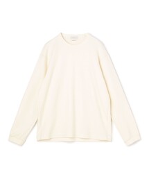 【タグ付き未使用】TOMORROWLANDで購入 長袖カットソー パール付きロゴカットソー(カットソー・Tシャツ) | al'aise